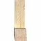 Ekena Millwork Portland Rough Sawn Timber Gable Bracket, Douglas Fir, 108"W x 22"H x 6"D x 6"F, 5/12 Pitch GBW108X22X0606POR00RDF - alternate 4